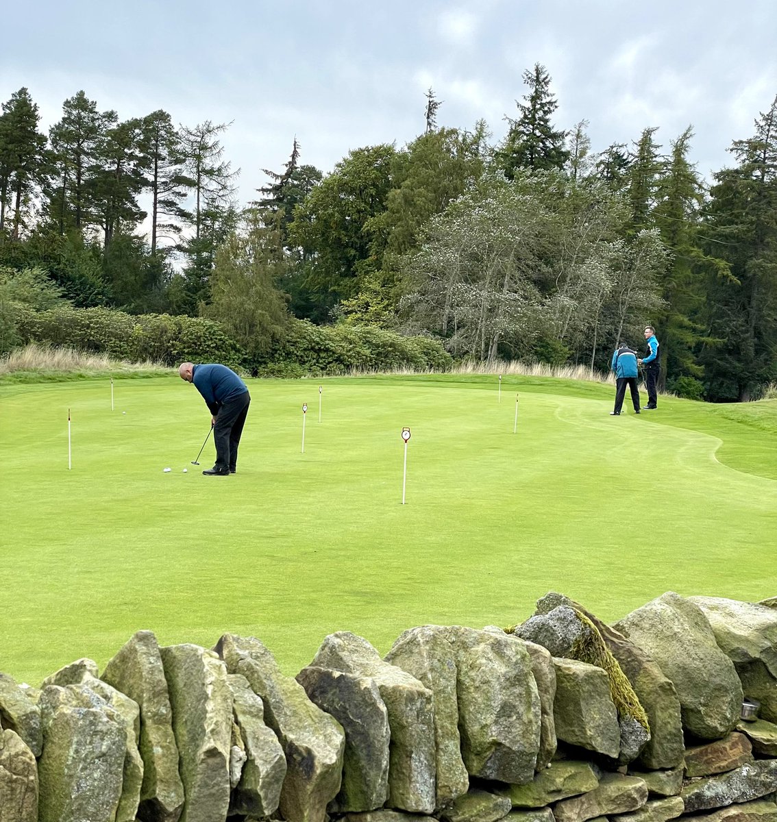 TheGolfClassic's tweet image. Some last minute practice for our finalists here at @SlaleyHall Hotel and Golf Resort. @Aliaxis_UK @MarleyPlumbing @TSPMediaOnline @MySpecNews
