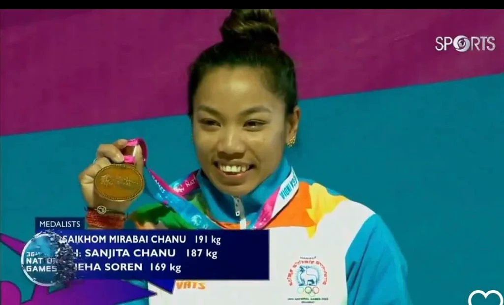 Saikhom Mirabai Chanu tweet media