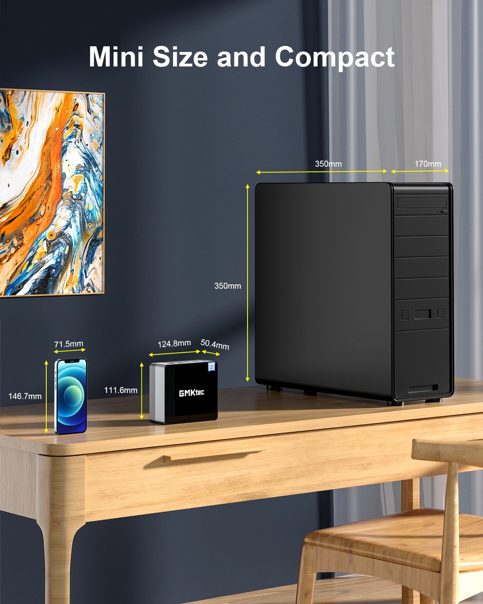 gmktecdotcom's tweet photo. Don't you love a mini pc with its mini size like this?
#minipc #GMKTEC #smallPC #computerpc #compactPC #IntelCore #amd #amdryzen #Windows11Pro #Windows11
Learn more: https://t.co/J2lZjWFF2s https://t.co/6FjKdrZODS