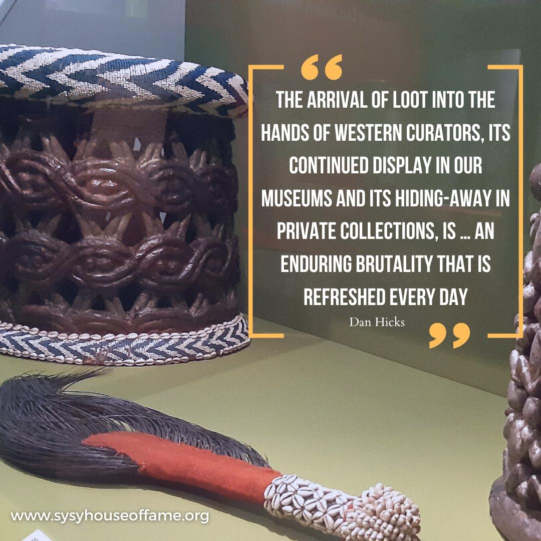 The colonial brutality continues every day that looted spiritual objects remain locked in foreign rooms in foreign lands. Their absence is torture to the people of their origin. Will you stay silent and propagate this inhumanity? @LindenMuseum @rjmkoeln @profdanhicks