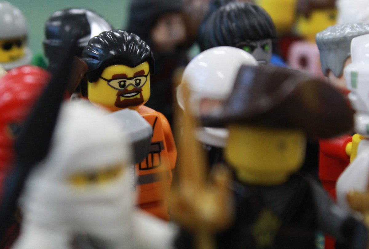 WchsCreative's tweet photo. Oor @LEGO_Group amnesty is gawn awfy well but we could always use more! Here's a few snaps ae oor ever-expandin' Lego LEGION! The guy at the end's got them proper friday feels. @WestCalderHigh #weAREwchs #legolegends #anarmyoflegopals #legolegion #legostopmotion #brickinit https://t.co/YKLmnK0Odl