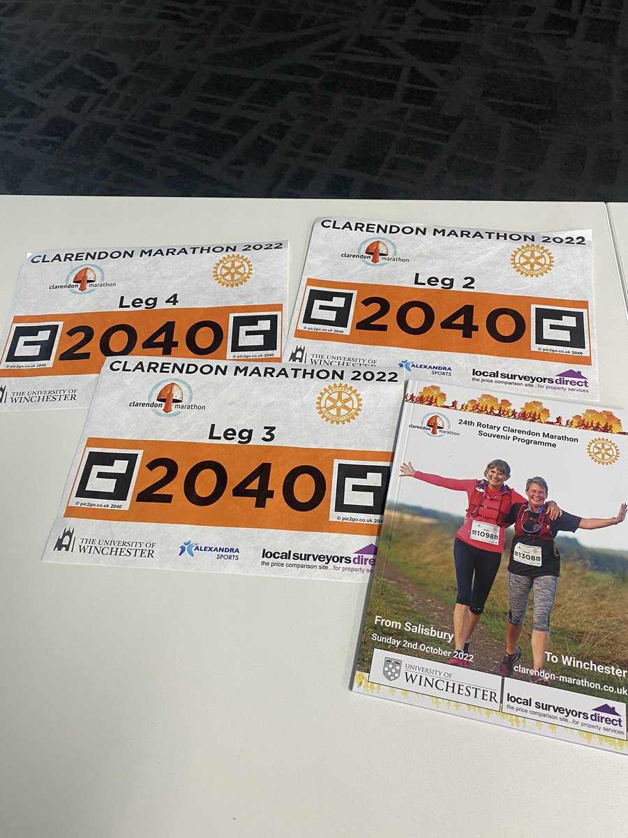 MarieKille's tweet photo. On Sunday four members from @StrideTreglown Winchester are doing the Clarendon Marathon as a relay team!! #running #Winchester #passthebaton https://t.co/tnxTUBf5lA
