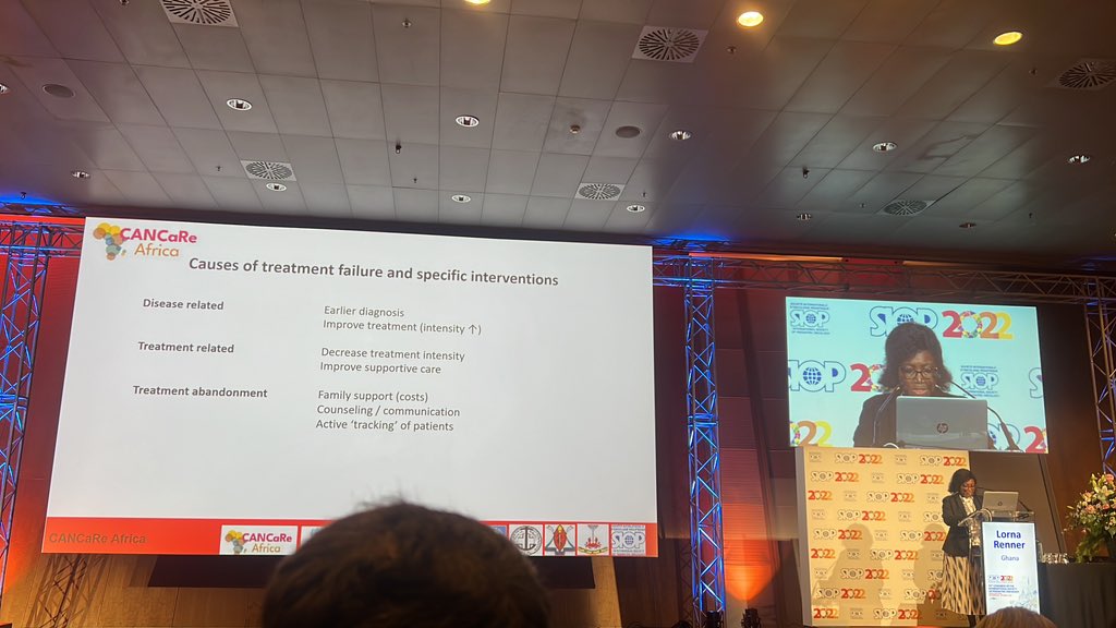 Fantastic session at #SIOP2022 to debate the role of adapted treatment in LMICs. No better way to highlight the critical need for Implementation Science to reduce toxicity and improve pediatric cancer survival worldwide #impsci