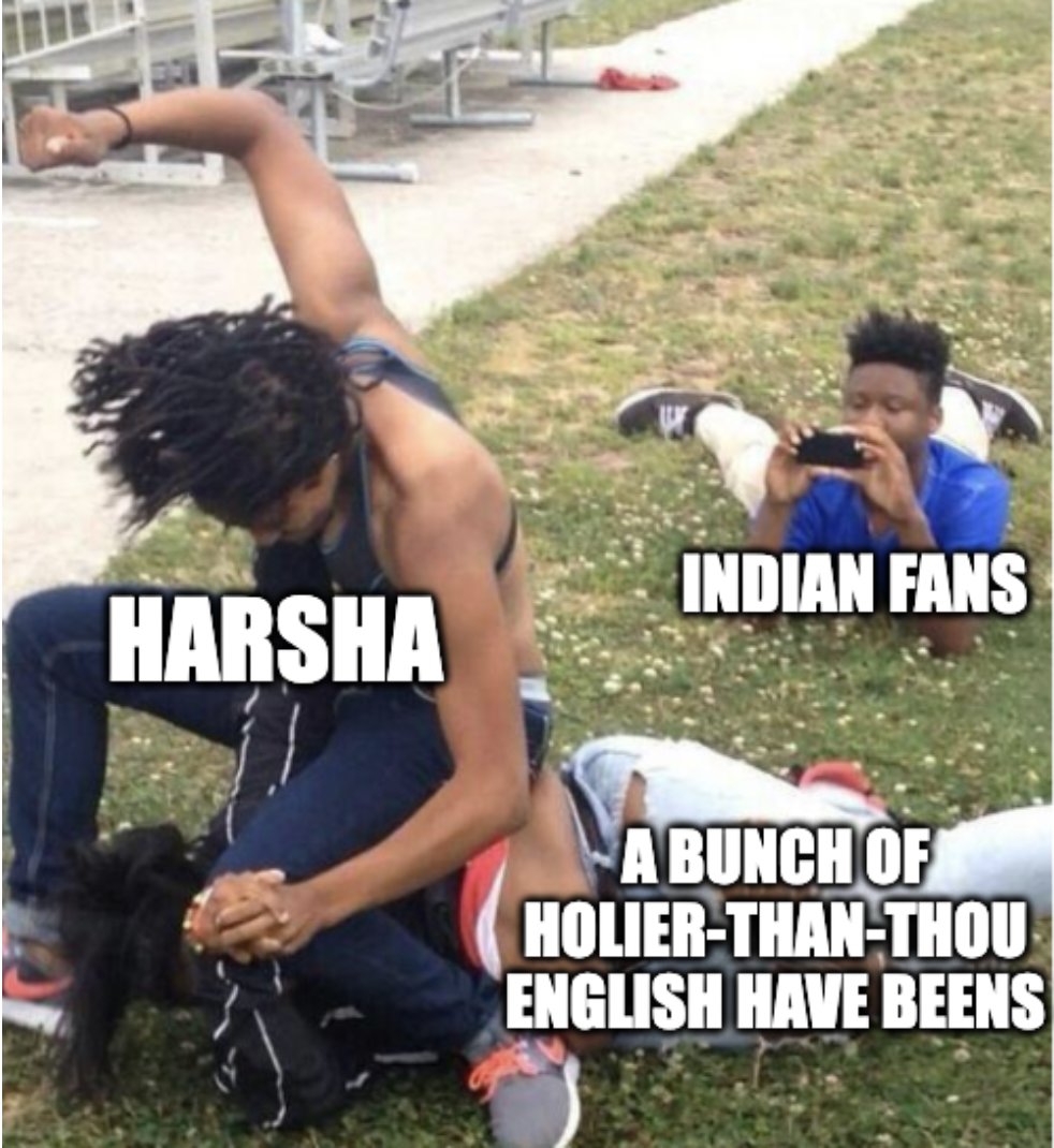 oshosidhant's tweet photo. @bhogleharsha What @ShashiTharoor  is to British Colonialism, @bhogleharsha is to British Cricket and Press!! https://t.co/GJJcho0FCd