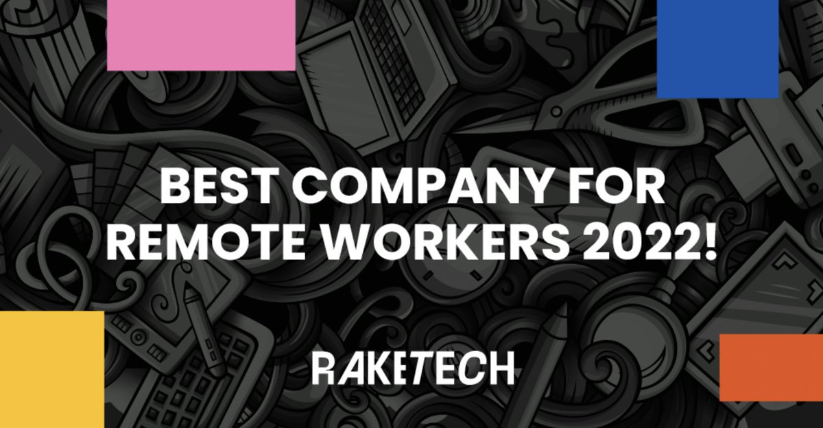 Fantastic news for #teamraketech. Quartz has just listed us as One of the Best Companies for Remote Workers in 2022! 🏆😎

Click here for our full article ➡️ ow.ly/ST5M50KXPt3

#igaming #remotework #raketech #quartz