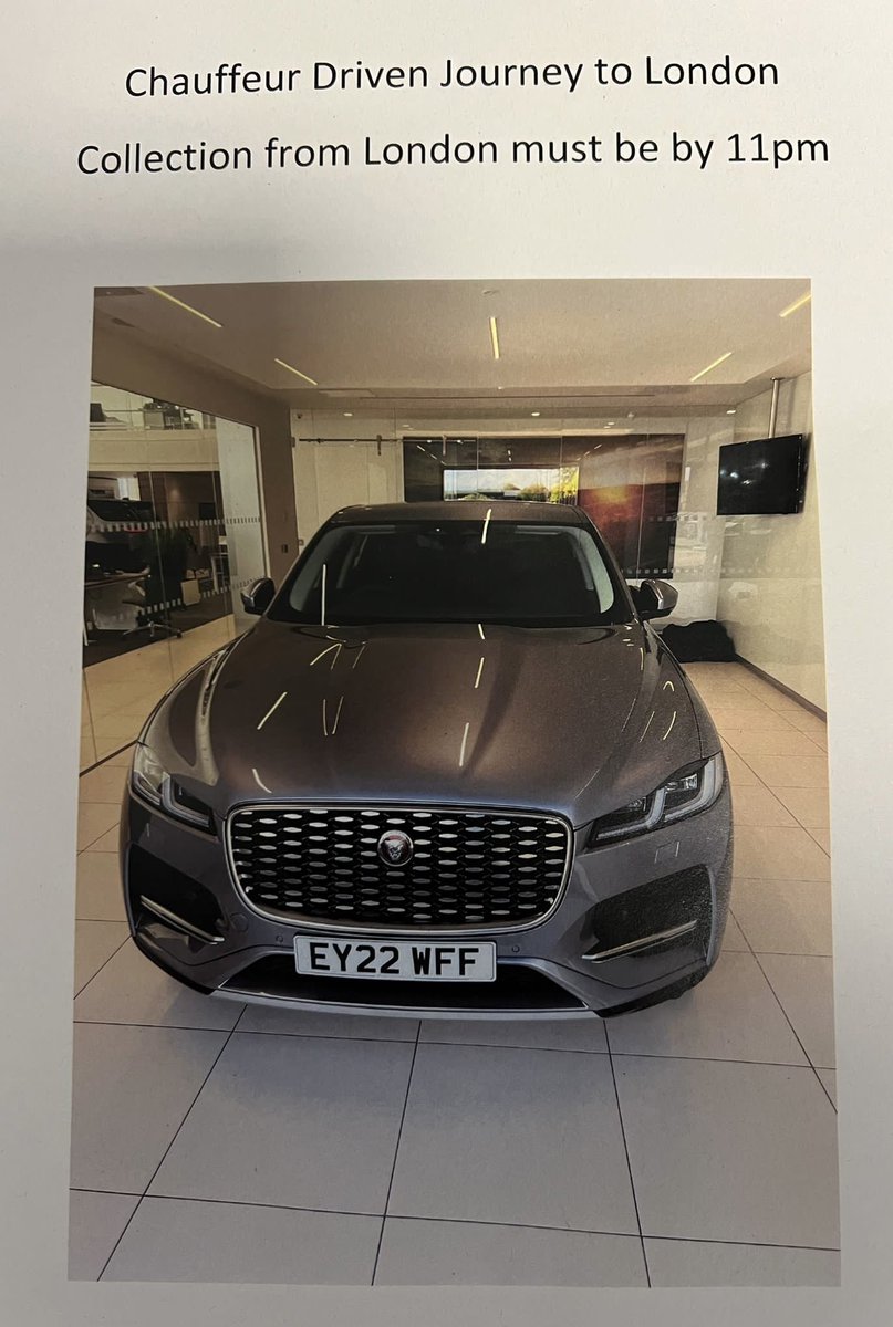 Another amazing raffle prize!!  Chauffeur driven journey to London!!! £1 raffle tickets on sale in the KGH atrium/restaurant 
#MacmillanCoffeeMorning <a href="/BHRUT_NHS/">BHRUT NHS 🏥</a> <a href="/SophiaM17081957/">Sophia Murphy</a> <a href="/simon_langley/">Simon Langley</a> <a href="/SarahDunton4/">Sarah Dunton</a>