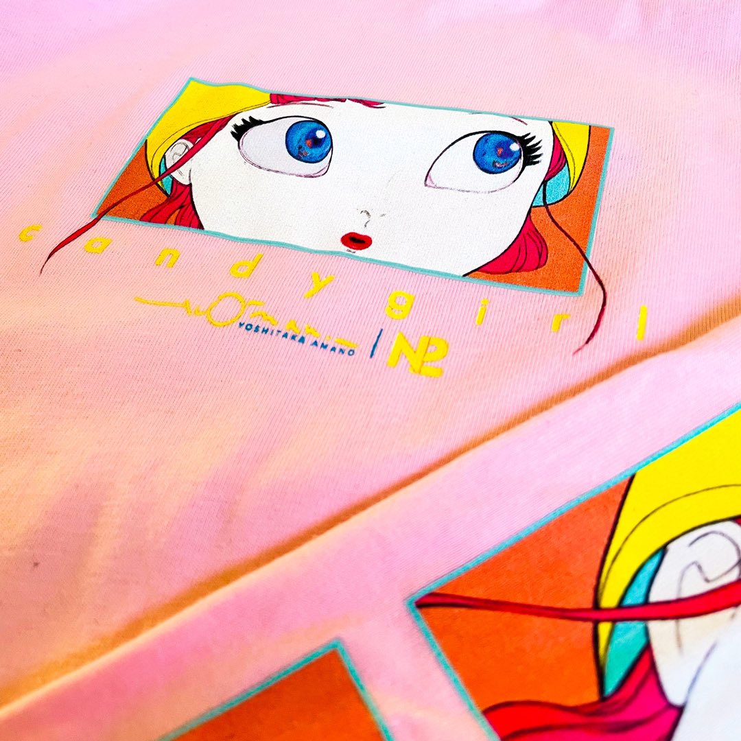 futaroku_gg's tweet photo. N2 × YOSHITAKA AMANO COLLECTION

9/30よりFutarokuにてリリース。

第二弾の『Candy Girl Collection』は懐かしさと先進性を兼ね備えたポップアート。

購入はこちら↓
https://t.co/KvjYut01kB

@YoshitakaAmanoO 
@n2apparel 

#YoshitakaAmano #天野喜孝 #Art #Futaroku https://t.co/sM4N9pz0k4