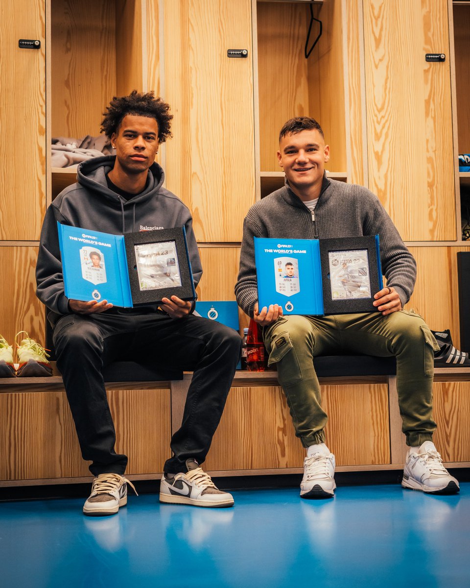FIFA 23 Launch day! Want to win one? 😍✨

→ 𝗟𝗶𝗸𝗲 this post!
→ 𝗙𝗼𝗹𝗹𝗼𝘄 <a href="/eClubBrugge/">Club Brugge eSports</a> &amp; <a href="/ClubBrugge/">Club Brugge KV</a>!
→ 𝗧𝗮𝗴 3 friends!

#FIFA23 #Giveaway