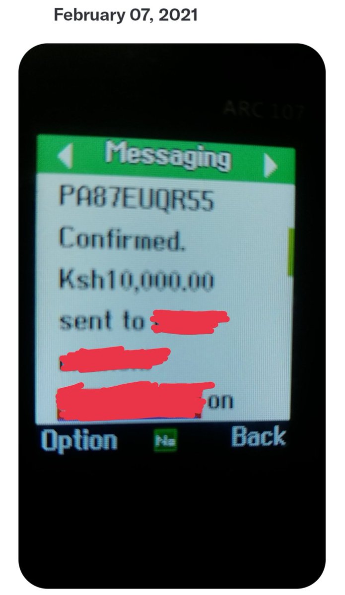 PachaWangu's tweet photo. I Mistakenly sent money to the wrong recipient which was meant to pay for my daughter's fees.
The recipient phone was unreachable and Safaricom_Care couldn't reverse the money since it was partially used...
And that's how I lost my money to Safaricom.
@Safaricom_Care
@DCI_Kenya https://t.co/jznyxbj5Uj