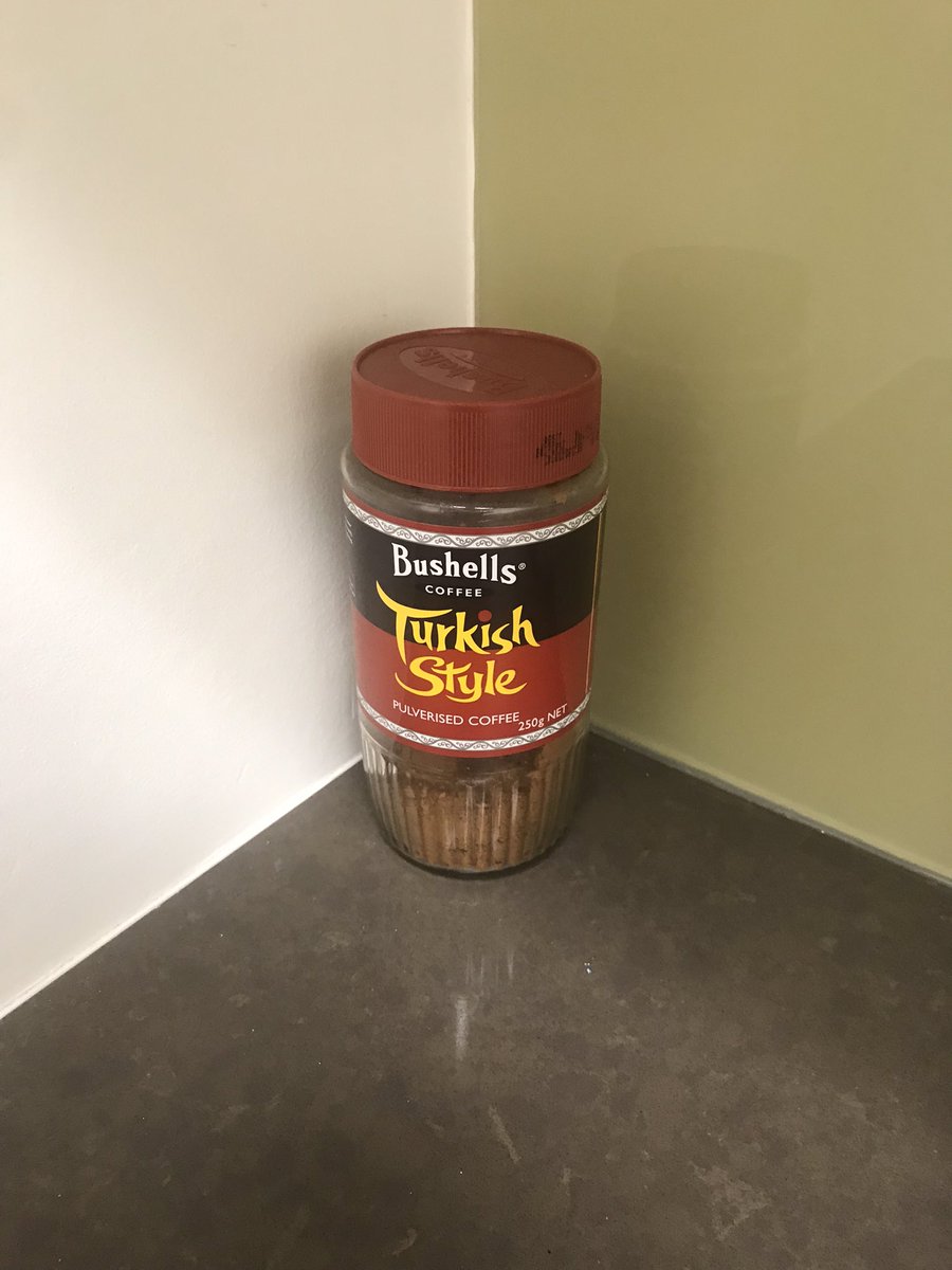 The whole floor of the office building in the perth city was empty.  The only evidence of human existence #turkishstyle #coffee #bushells #emptyoffice