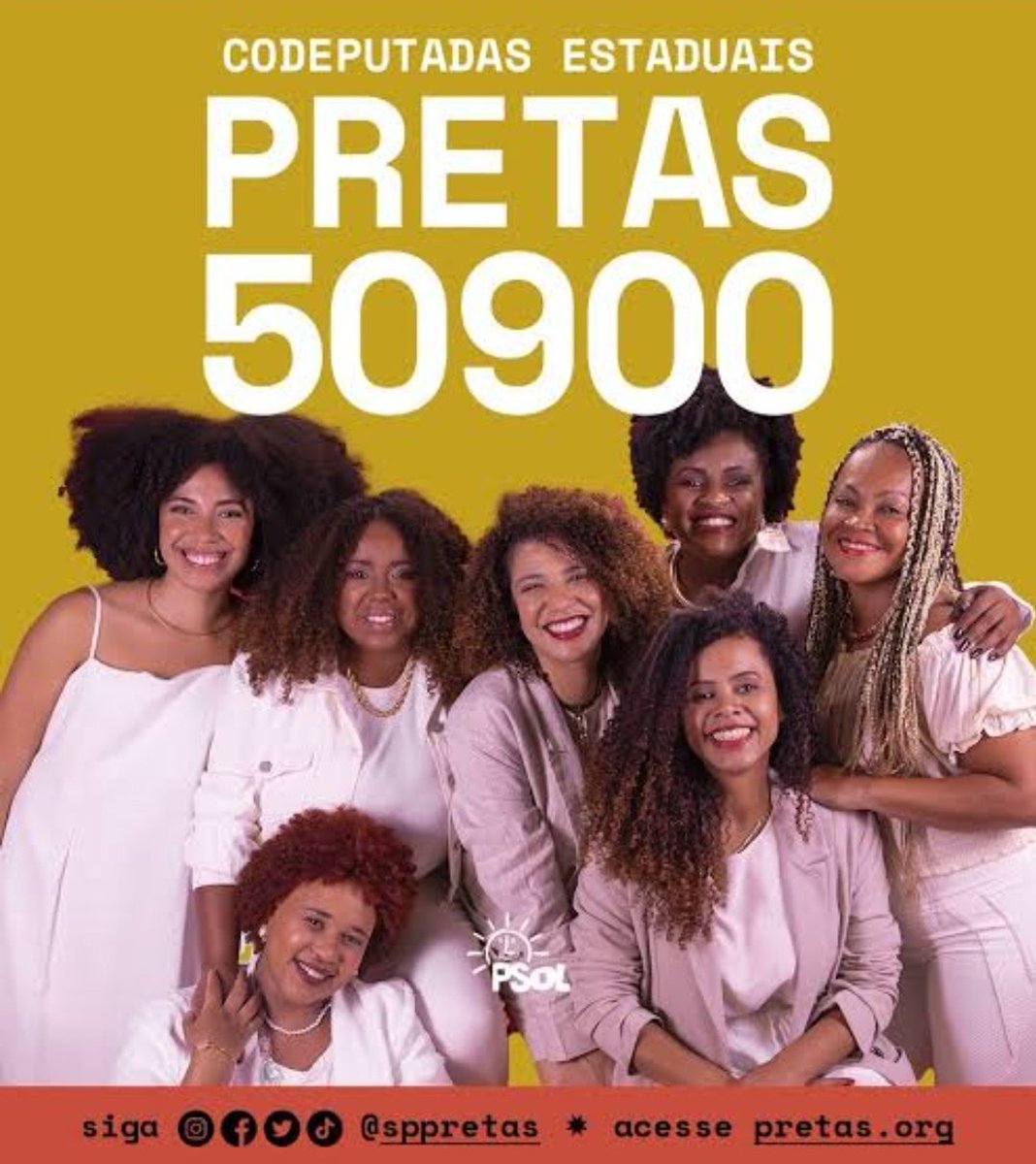 Pra quem ainda não tem candidatura à ALESP, uma dica.

<a href="/leticiachagassp/">Letícia Chagas</a> foi minha aluna e convivemos proximamente por alguns anos. É correta, batalhadora, inteligentíssima e corajosa. 

Será meu voto mais convicto: 50900 <a href="/sppretas/">Movimento Pretas</a>, com <a href="/MonicaSeixas/">Monica Seixas</a> à frente.

Boa sorte Letícia!