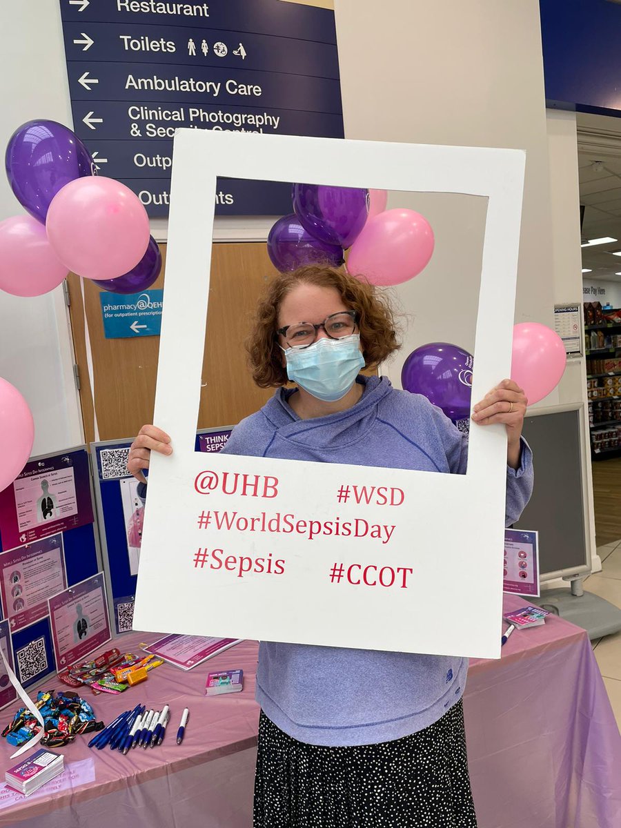 SLC_86's tweet photo. Delayed World Sepsis Day.
@uhbtrust @UHBCriticalCare #sepsis #worldsepsisday #ward28bhh https://t.co/dHEzuBxwi3