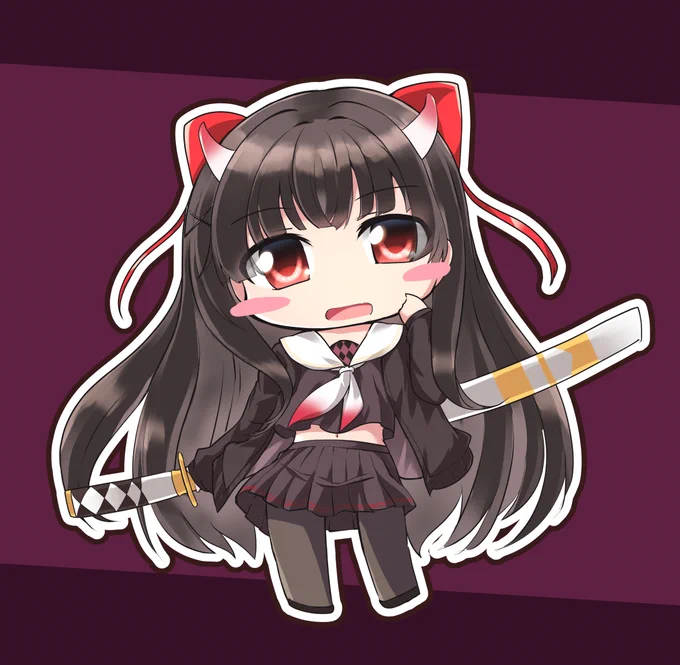 酒匂ちゃんはおにかわいい ですの 衣装最高や #アズレン #酒匂(アズールレーン) 