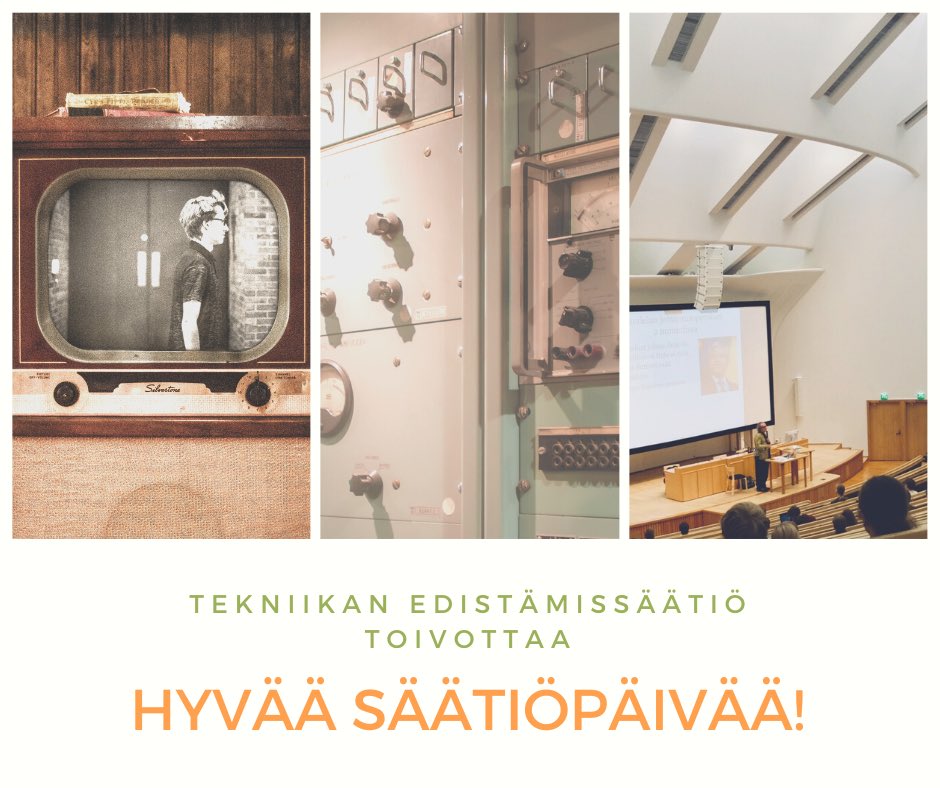 Tekniikan edistämissäätiö tweet media