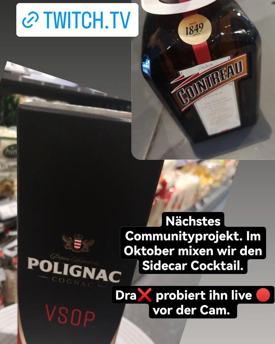RJendroschek's tweet photo. Im Oktober live auf Twitch.

https://t.co/eTcDdE13S1

#Twitch #Cocktails #Communityprojekt https://t.co/hP4ABo0POY