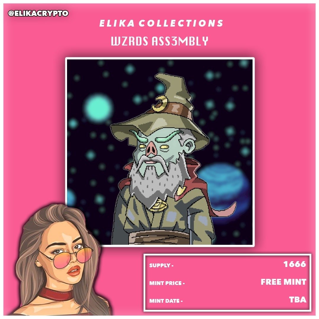 Elikacrypto's tweet photo. Take a look at @WZRDS_ASS3MBLY 🪄

WZRDS Ass3mbly are integrating comic book's into web3, with some very unique utilities:

-R2E games, generating revenue in $wzrds token (lp >$80k)
- R2E games, generating revenue in ction
- Access to our collectors market

Mint date TBA 😁 https://t.co/EVZXD2UExD