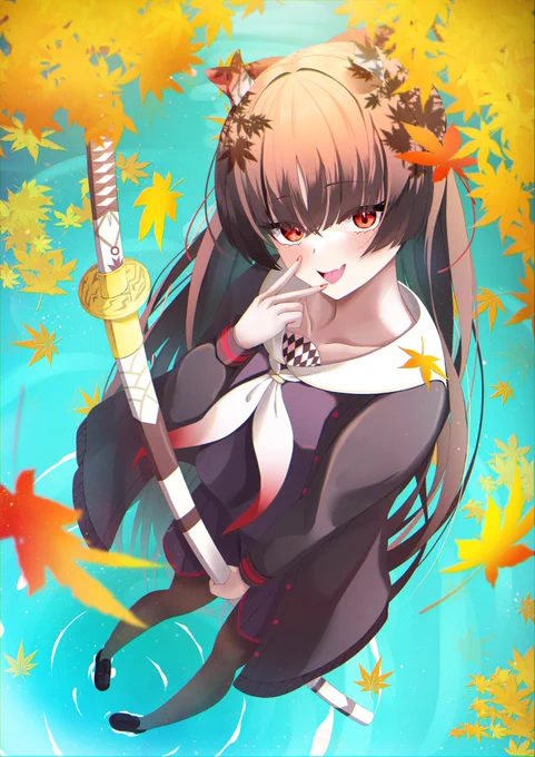 #今月描いた絵を晒そうひたすら画面構成悩んでます 