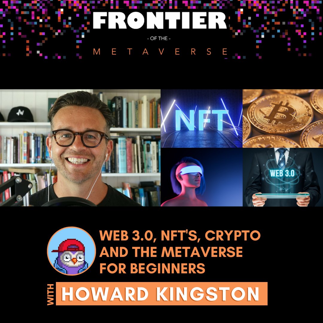 frontiermeta's tweet photo. What is the #metaverse and why should you care?
 
In Frontier's first episode we dive into the Metaverse.
Your host @howardvk explain you the basics of #Web3, #NFTs and #Cryptocurrency.
 
🎧Listen now 👉 https://t.co/ZZhH4ZXpZN https://t.co/rXt8EZfylK