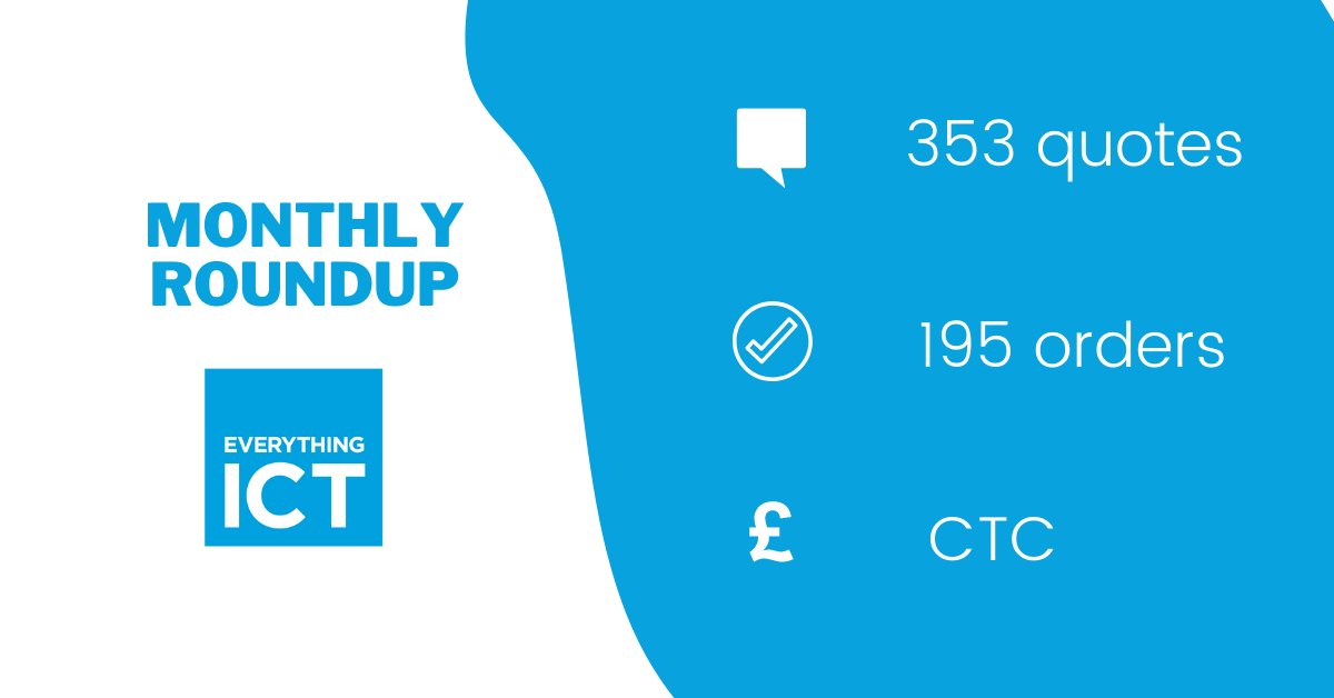 Everything_ICT's tweet photo. To all our #education customers, welcome back to the new term! Here at Everything ICT we’ve been as busy as ever this month, our #CTC team have been supporting #schools and MATs to procure the kit and services for the #DfE Connect the Classroom funding. https://t.co/QwKPV2BPGn https://t.co/9js5zLpgHK