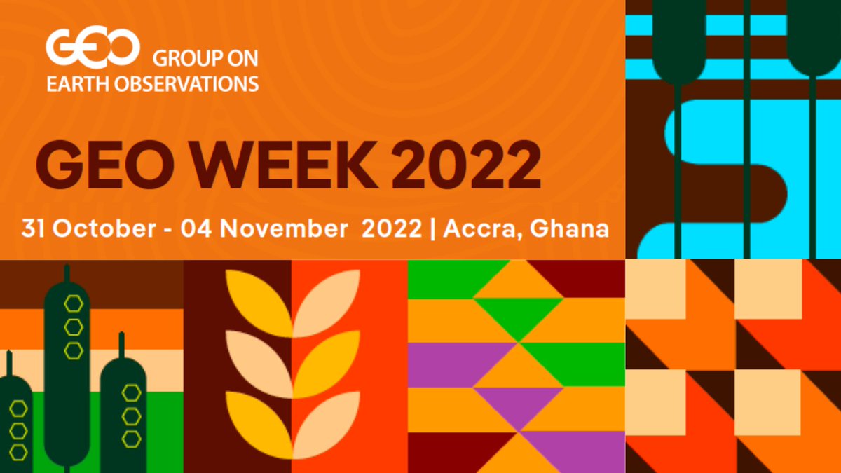 GEOSEC2025's tweet image. Ministers, youth leaders and user communities will join us at #GEOWeek2022 to discuss operational services for Africa, nature-based solutions, national adaptation plans and more. Join us to celebrate impact and forge new partnerships. For the latest info:
earthobservations.org/geoweek2022.php