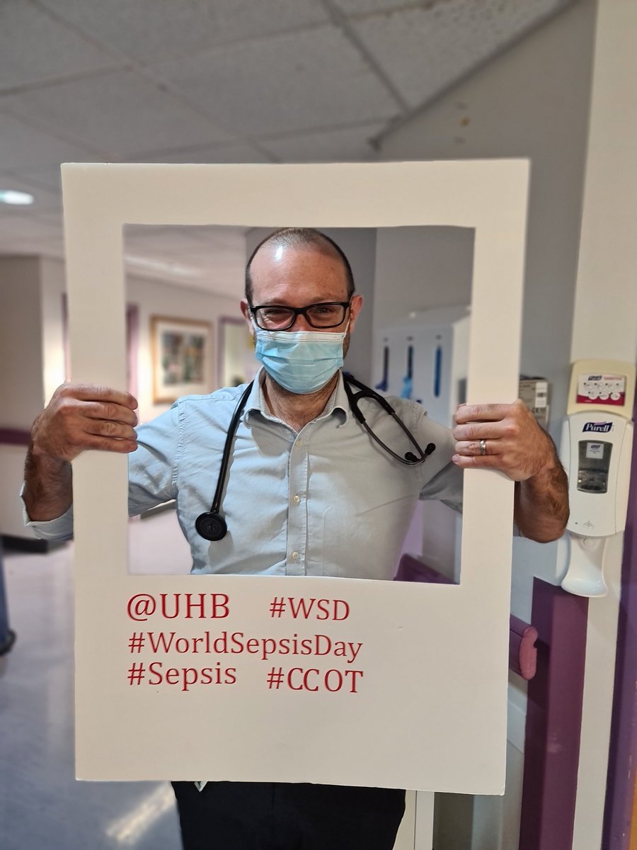 SLC_86's tweet photo. Delayed World Sepsis Day.
@uhbtrust @UHBCriticalCare #sepsis #worldsepsisday #ward28bhh https://t.co/dHEzuBxwi3
