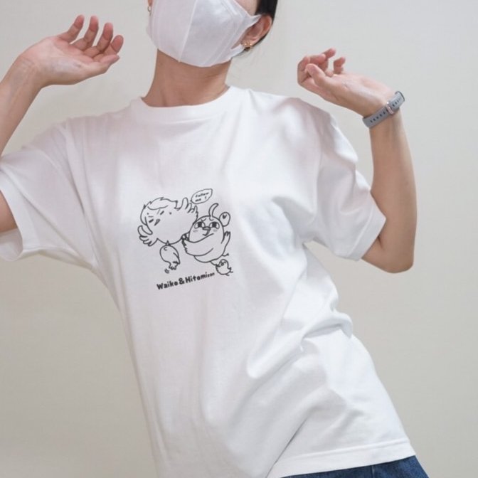 クセのあるTシャツ作りました。 