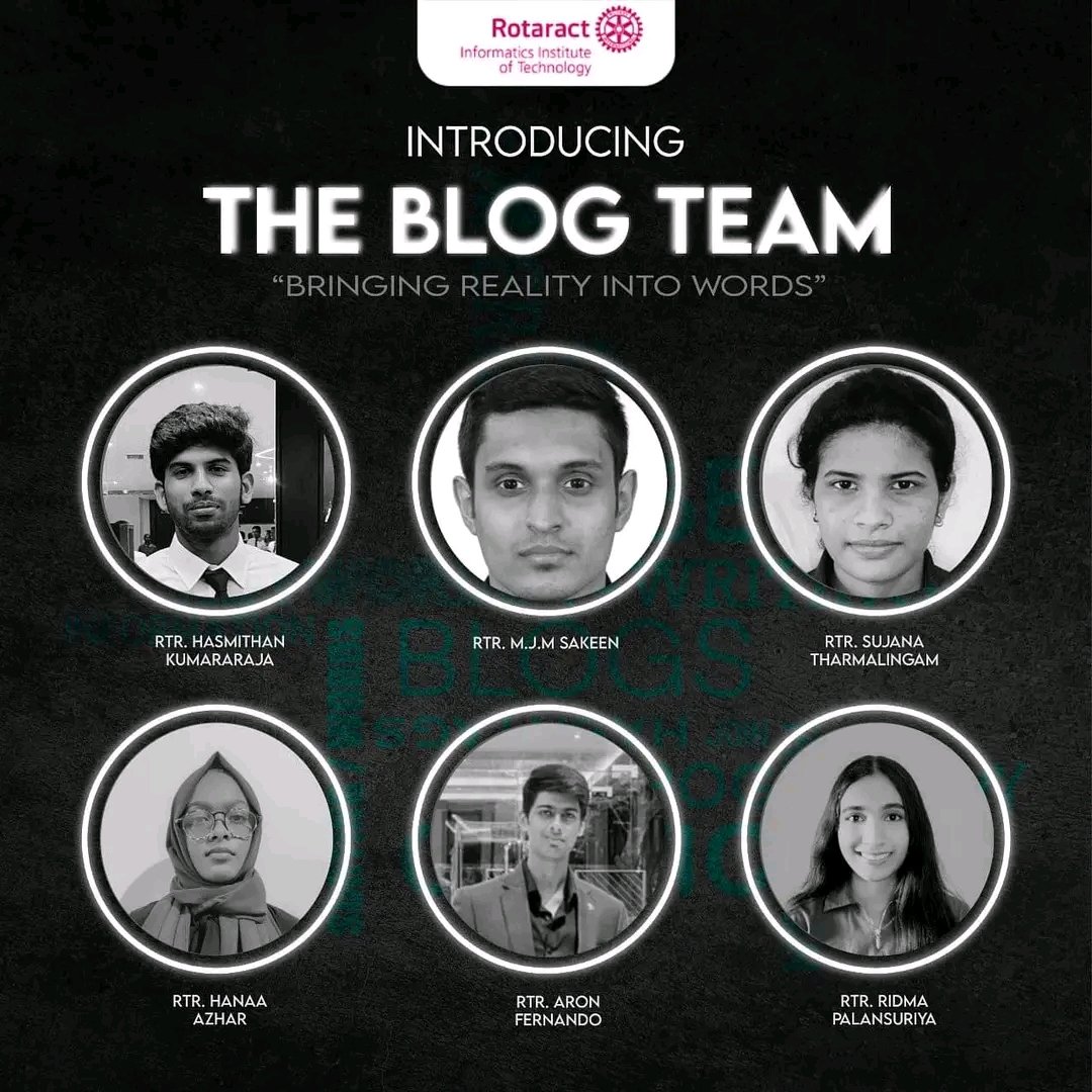 IITRotaract's tweet photo. "Where the Internet is about availability of information, blogging is about making information creation available to anyone" ~ George Siemens
Introducing to you the "BLOG TEAM" for the years 2022/23!
#rotaract #rotaract3220 #serveaboveself #servetochangelives #RACIIT #blogteam https://t.co/018MfOkQ9G