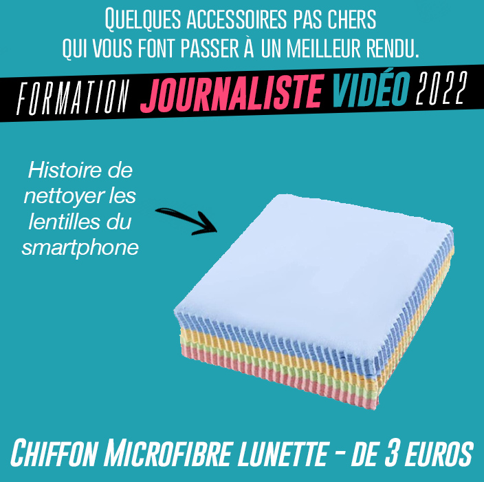 J-3 : Tips  - la formation MOJO permet de tester du matériel d'entrée de gamme mais efficace jusqu'à un matériel pro. Cette semaine, on vous montre qu'on peut s'équiper en mode low cost mais cool ! Le Chiffon !

Pour s'inscrire à la formation : forms.gle/RoRkrXJNkM5Skj…