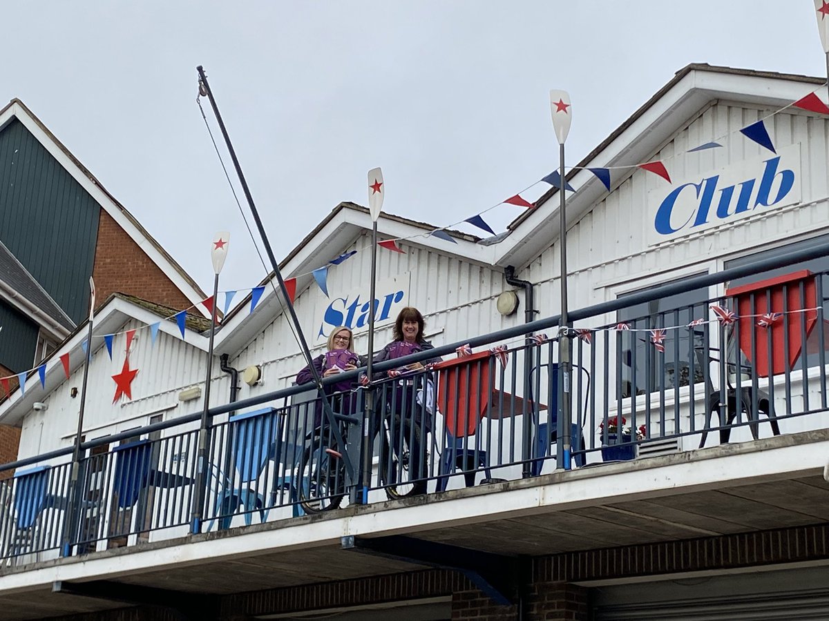 Out and about promoting the #starlighthike with the fabulous @SueRyderStJohns team.