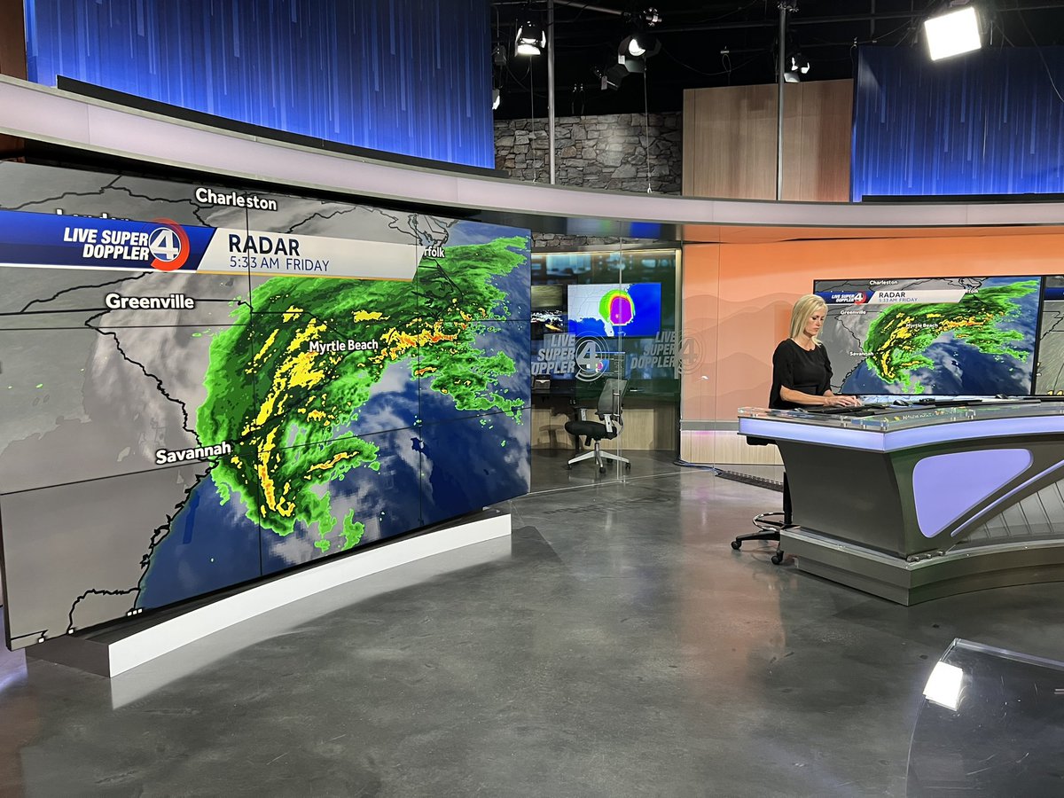 chanceofdestiny's tweet photo. We are #TRACKINGIAN this morning. Our @PFurtadoWYFF has live updates from the coast, @ParellaLewis is tracking Ian’s path.
We have the latest, as the Carolinas and GA are both under a state of emergency, right now. @wyffnews4 https://t.co/fxVFuZlOtx