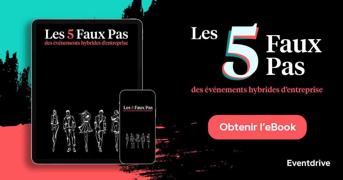 Ne commettez surtout pas les mêmes erreurs que ces 5 Event Managers en téléchargeant l’eBook des 5 faux pas à éviter lors d’un événement hybride ! 👇
hubs.ly/Q01nFrpH0

#ebook #hybrid #hybridevents #eventprofs #eventmanagers #digitalevent #evenementiel