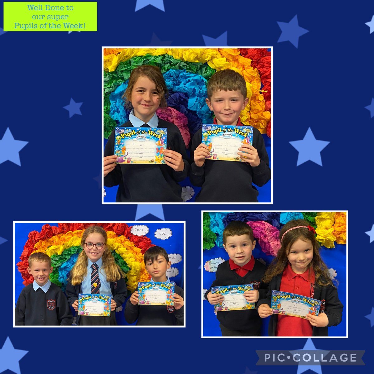 Well done to our Super Pupils of the Week!