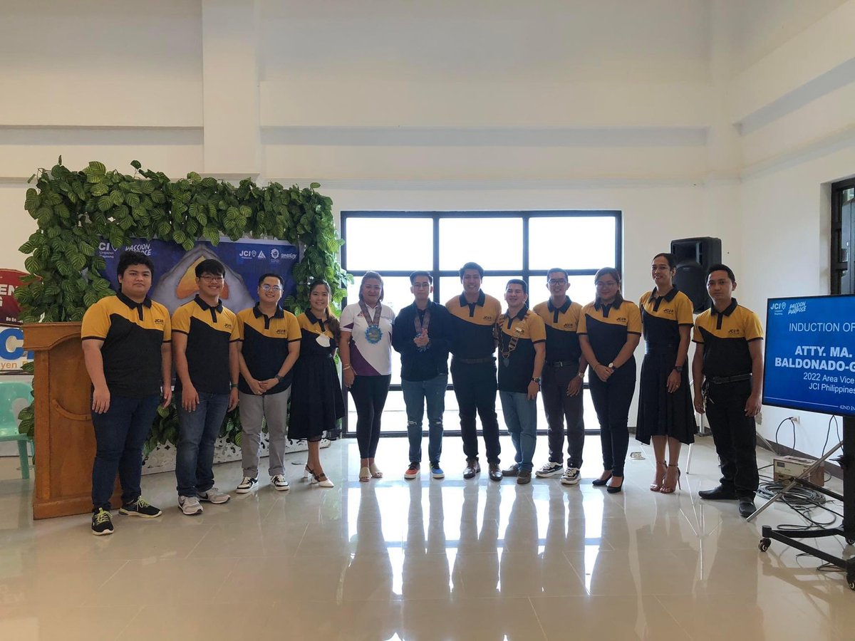 bagoongjaycees's tweet photo. The 2022 JCI Lingayen Bagoong Board of Directors sworn into their posts during the chapter's 42nd Induction and Turnover Ceremonies on September 25, 2022 at the Limahong Channel Tourism Center, Lingayen Baywalk. https://t.co/nqbL63RzoG