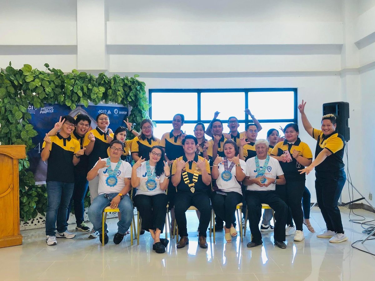 bagoongjaycees's tweet photo. The 2022 JCI Lingayen Bagoong Board of Directors sworn into their posts during the chapter's 42nd Induction and Turnover Ceremonies on September 25, 2022 at the Limahong Channel Tourism Center, Lingayen Baywalk. https://t.co/nqbL63RzoG