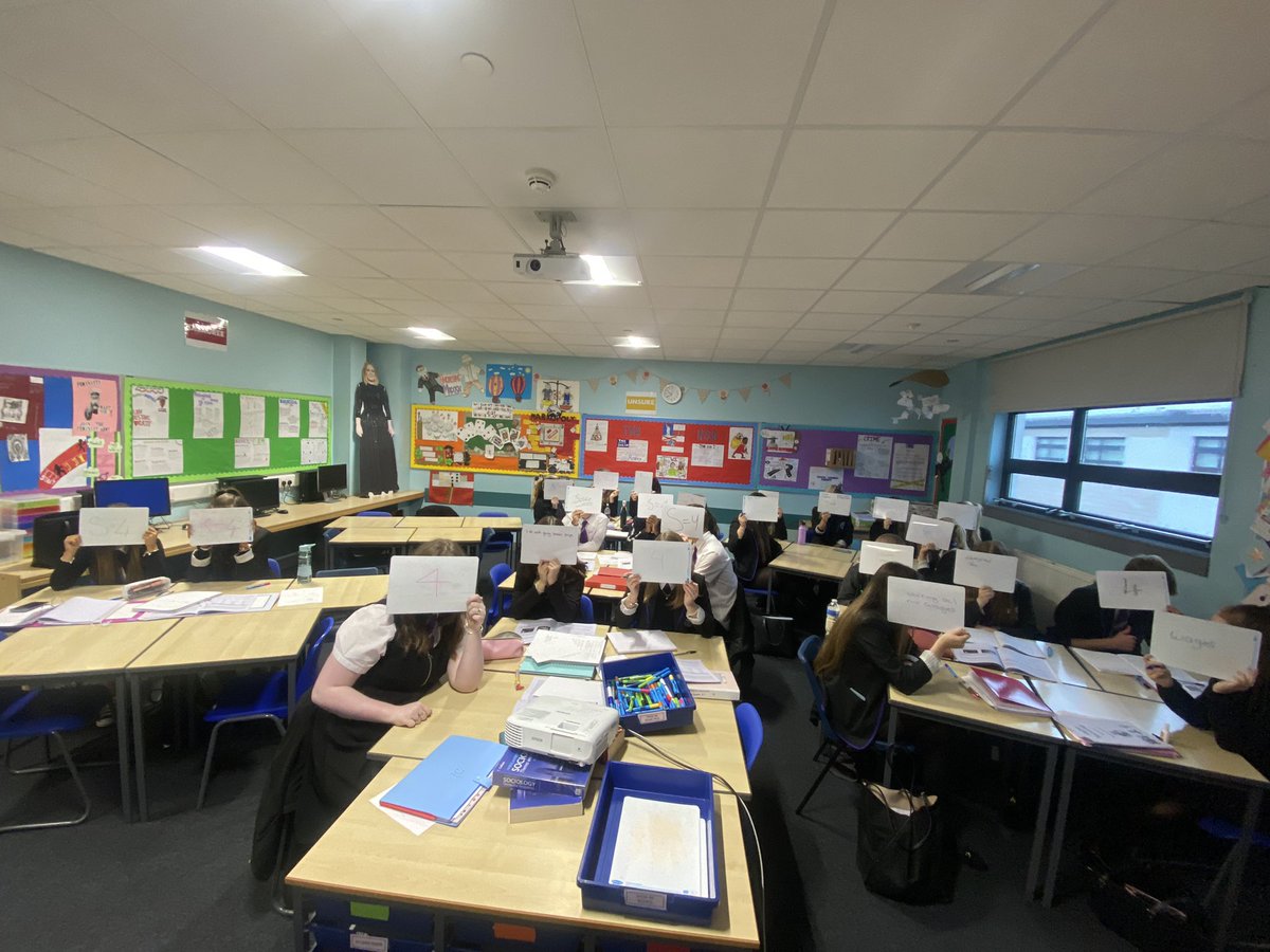 MrsKerr8's tweet photo. @mathsweekscot @StAndrewsA_Soc @StAndrewsAcad Higher Sociology taking part in maths week https://t.co/NmHHavVqYY