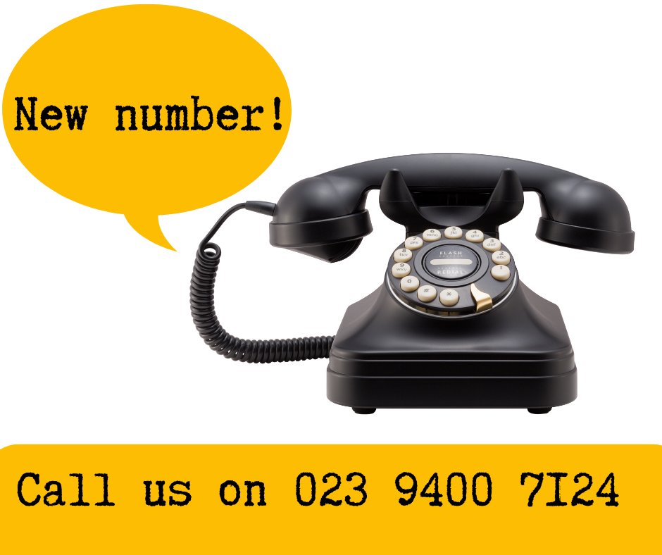 HivePortsmouth's tweet photo. From next Monday (Oct 3) our lovely HIVE Portsmouth Helpdesk advisors can be reached on our new number 023 9400 7124. 

Our helpline is open from 9am - 4pm from Monday - Friday. https://t.co/Htg50Psf4f