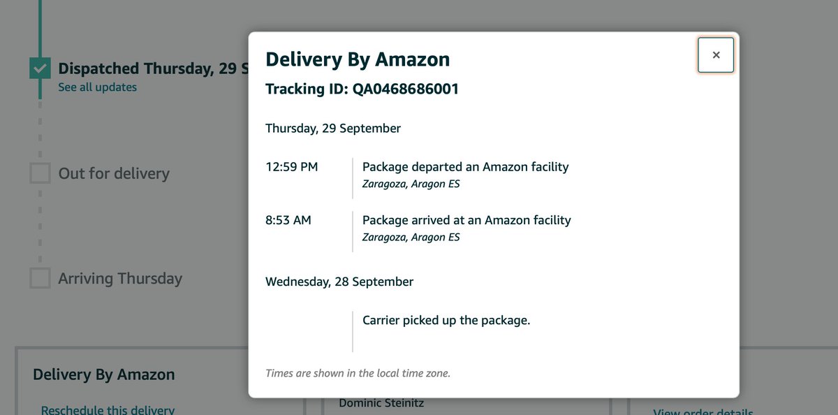I don't even live in Spain and it's now Friday <a href="/amazon/">Amazon</a>