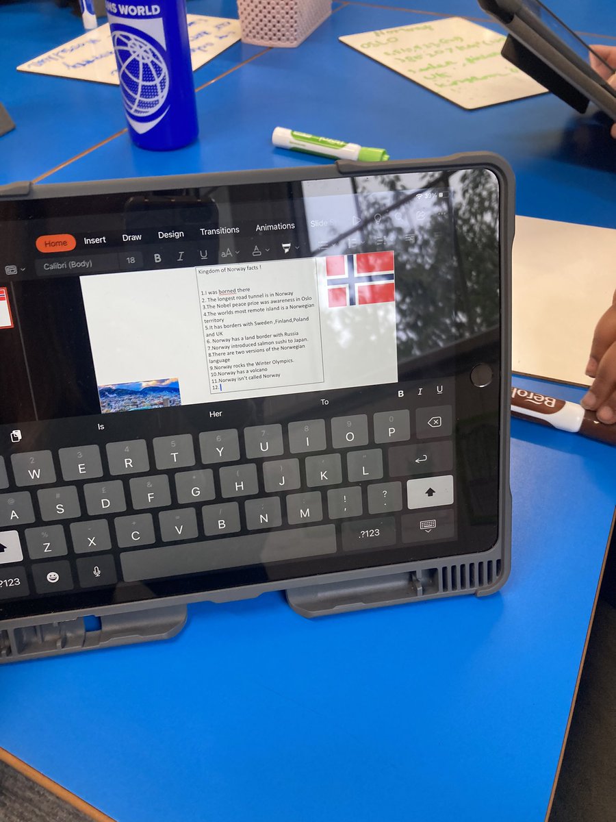 BalgreenPrimary's tweet photo. #Primary6b learnt how to display their learning in an attractive way on PowerPoint this morning! I was very impressed with their creative designs 👏 https://t.co/tb1Tmw5cGD