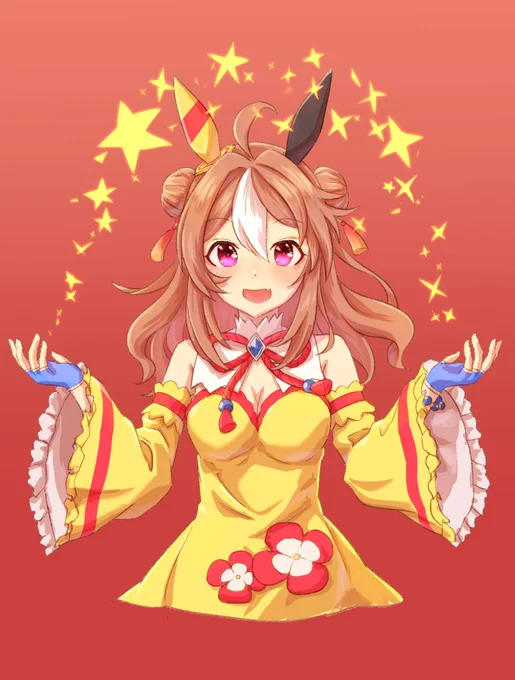 好きなウマ娘しか描いてねえ!来月は4枚描けるよう頑張ります～ #今月描いた絵を晒そう 