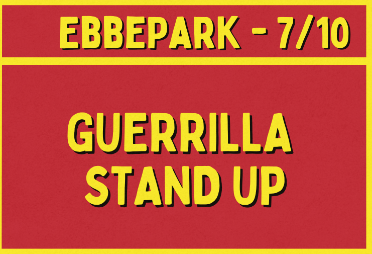 LKPGHAHA's tweet photo. En vecka kvar! Guerrilla Stand Up på Ebbepark. Mer info: https://t.co/FzHkDdxWCI
 #Linköping https://t.co/nBypYPR7lM