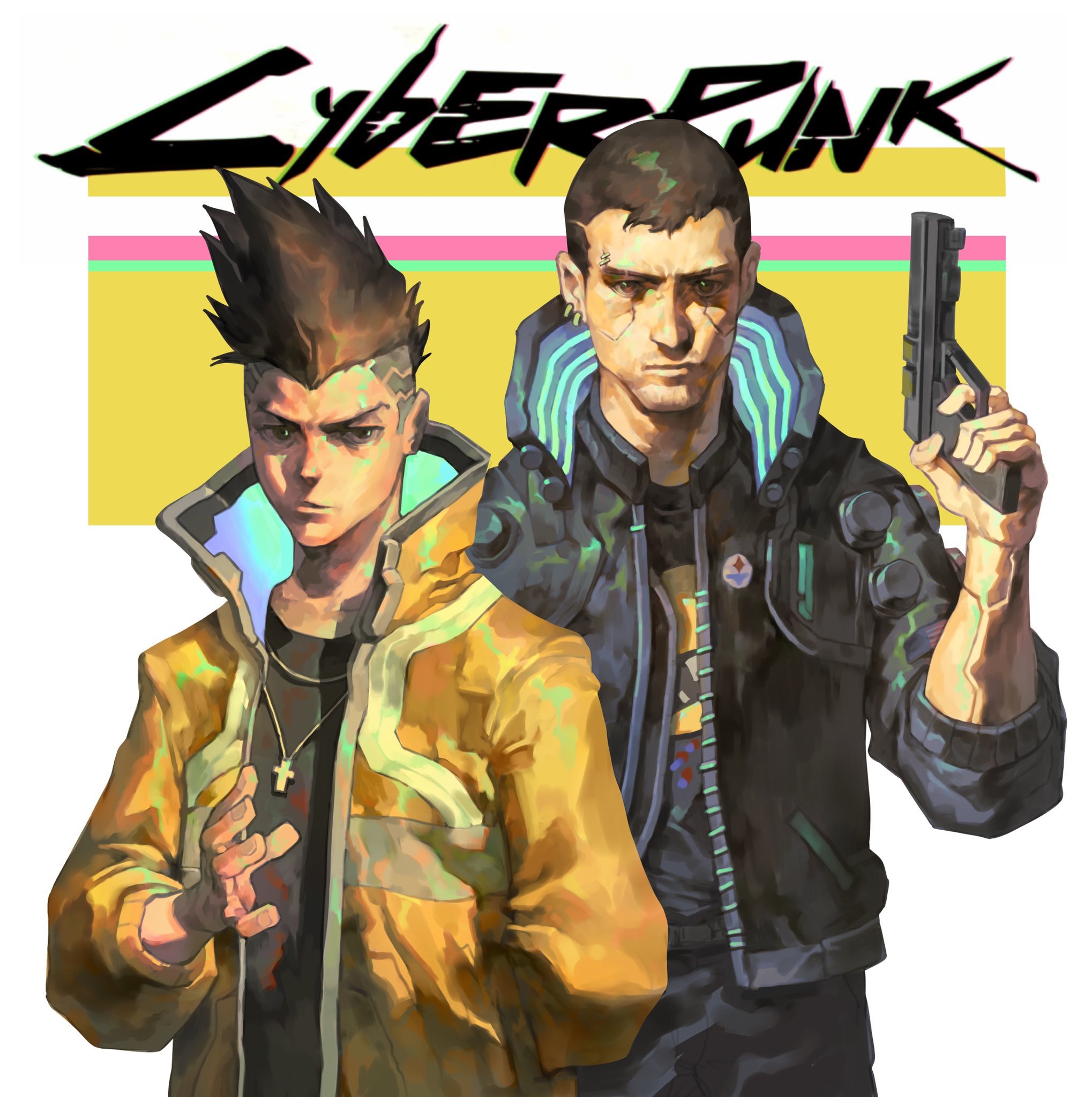 thepusidestroyer on Twitter "RT edgerunners David and V by