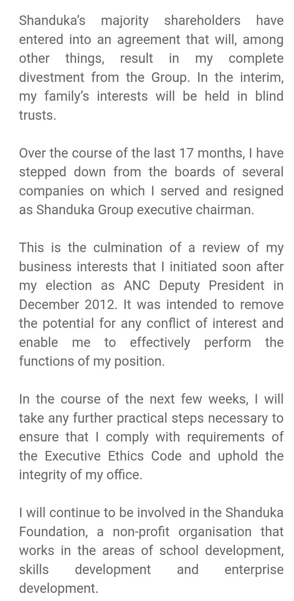 Gentlements's tweet photo. This is Ramaphosa 2014, meaning he lied under oath. #PhalaPhalaFarmGate https://t.co/0OeWk3tSxg