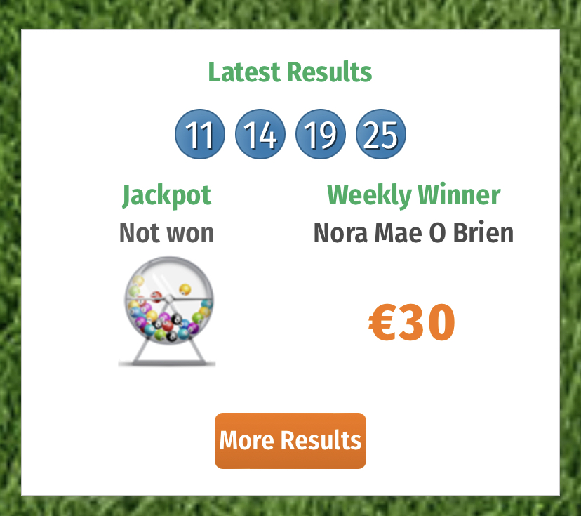 And the results are in 🎉🎉 no jackpot winner this week but a Big well done to Nora Mae O’Brien for winning our €30 bonus draw this week! 🥳 #playlotto #weareinter