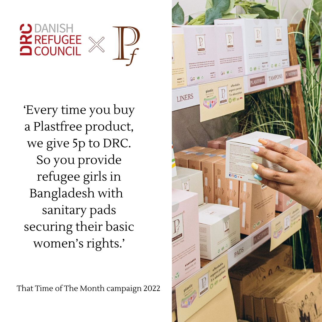 plastfreepad's tweet photo. We have partnered with DRC NGO based in Denmark to donate 5p for every box sold 
https://t.co/sCFPty3yS4 https://t.co/D65X70fcWA