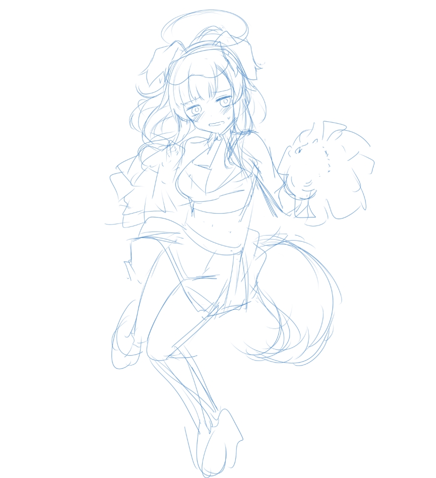 「aa  maketa.... WIP 」|フェルティアのイラスト