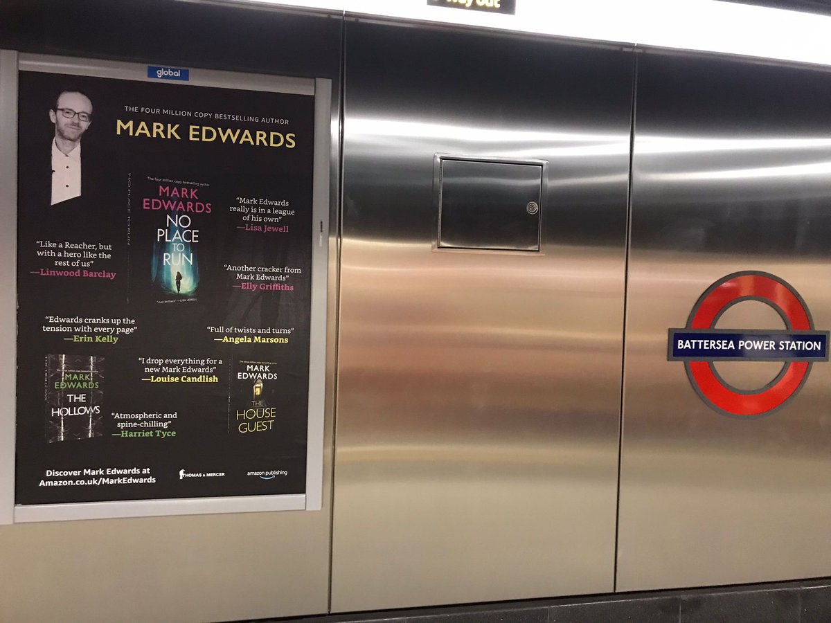 FMcMAssociates's tweet photo. Spotted on the tube... @mredwards! Don't miss his 'Brits in the USA' panel event at @CapitalCrime1 today with @willrdean, @erinyoungauthor and @WhittyAuthor at 12:15 #CapitalCrime https://t.co/JUt08ggaLe