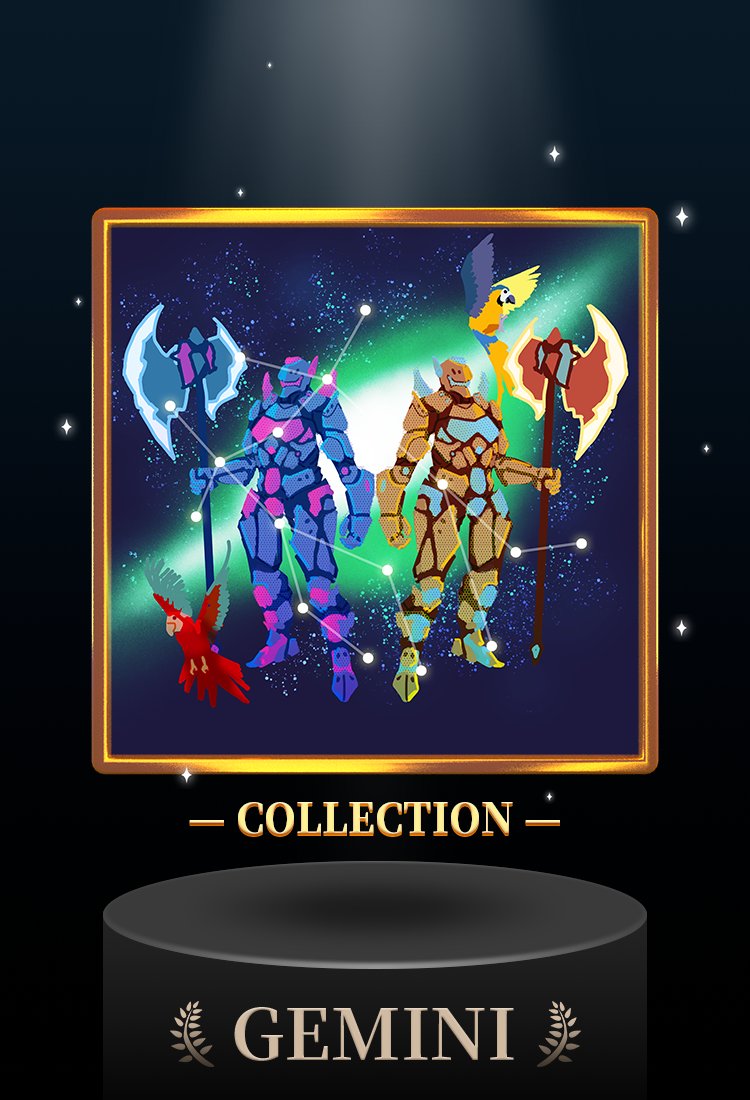 We will release Gemini NFTs tomorrow! Welcome to buy!
