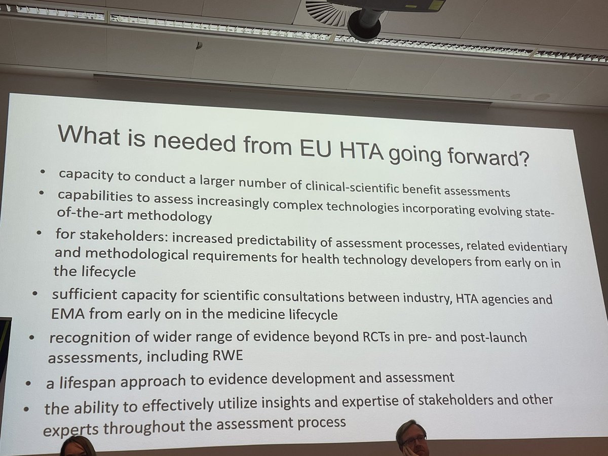 NathalieMoll's tweet photo. Ansgar Hebborn @Roche chair of @efpia #HTA working group sharing the many challenges that need to be overcome in the implementation of the new #EU #HTAregulation and some concrete solutions @EU2022_CZ @aifp_cr #healthofeurope #missionpossible @sinieskola @_DvoracekJakub https://t.co/INc5yz4hRy