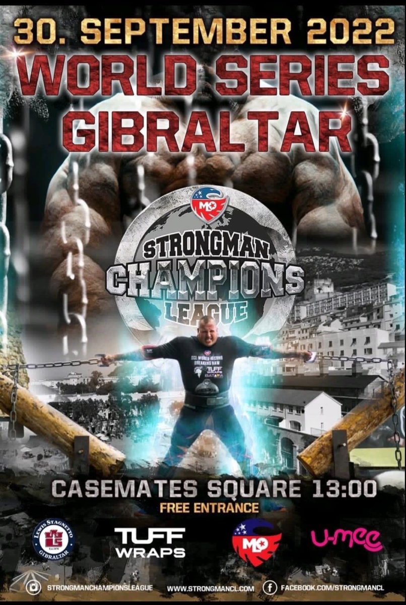 EvansNEAryee's tweet photo. Battle ready!
We go again today!
#Strongman #Gibraltar https://t.co/TtzFf1Gckw