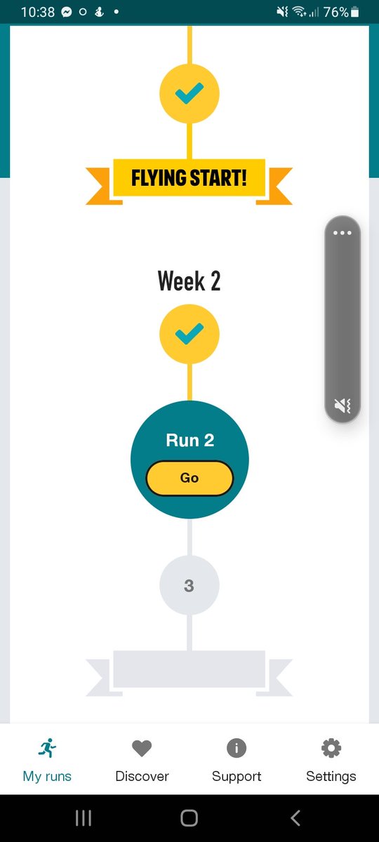 MatthewJFowler's tweet photo. Had a stop start relationship with this but it feels different this time I did week one back to back last week had a rest and started week 2 today recovery day tomorrow. 

I will complete the 5k even it kills me https://t.co/1zYAwT6MLx